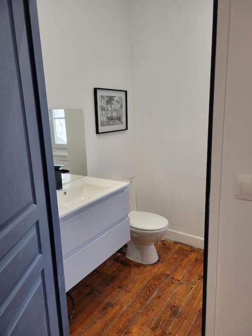 Appartement De Charme Avec Tomettes Et Parquet Graulhet Luaran gambar